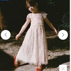 Doen Flower Dress- Petunia Pink Lace